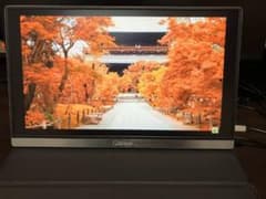 山善ヤマゼン　15.6インチモバイルモニター QMM-156Rのサムネイル