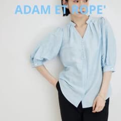 ADAM ET ROPE' (アダムエロペ)/バルーンショートスリーブブラウス