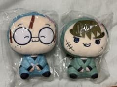 忍たま乱太郎 桜もちぴこ 猪名寺乱太郎 中在家長次 ぬいぐるみ 2点のサムネイル