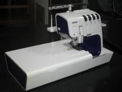 超美品 brother ブラザー ロックミシン HL432df ワイドテーブル付