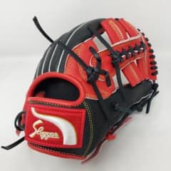 久保田スラッガー 少年軟式グローブ LT25-GJ6 J6C型 レッド×ブラック