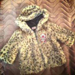 ANAP♡ヒョウ柄ファーコート90cmのサムネイル