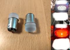 ☆BAY15D s25ダブル球　LEDバルブ2個セット☆gn125 en.gsのサムネイル