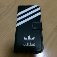 iPhone5 5S用　adidas アディダス　ブックタイプ　ケースのサムネイル