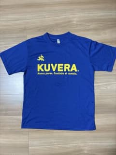 値下げ中☆KUVERA 青 Lサイズ プラクティスシャツのサムネイル