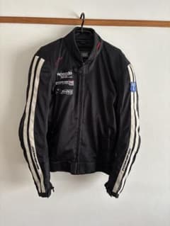 【美品】KOMINE メッシュバイクジャケット 黒のサムネイル