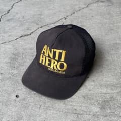90s USA製 ANTI HERO 初期 ヴィンテージ メッシュ キャップ 90s USA製 ANTI HERO 初期 ヴィンテージ メッシュ キャップ - メルカリ