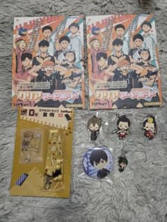 ハイキュー!! グッズ まとめ売り クリアアートボード ストラップのサムネイル