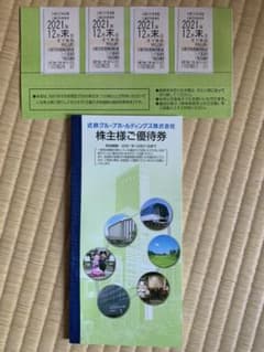 近鉄グループホールディングス株主優待券のサムネイル