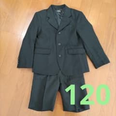 ZAK フォーマルスーツ 120cm　黒　入学式　卒園式　結婚式　子供スーツのサムネイル