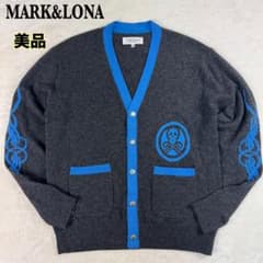 美品 MARK&LONA マークアンドロナ カシミヤ100 カーディガン 46 美品 MARK&LONA マークアンドロナ カシミヤ100 カーディガン 46 - メルカリ