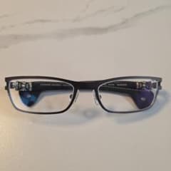 CHROME HEARTS M.DIVER CHプラステンプルレザー眼鏡 CHROME HEARTS M.DIVER CHプラステンプルレザー眼鏡 - メルカリ