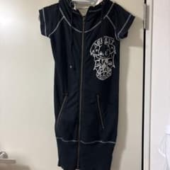 Agonist Justice スカルプリント 半袖 フーディー ワンピースのサムネイル