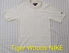 NIKE Tiger Woods ゴルフウェア ポロシャツ オフホワイトのサムネイル