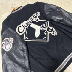 2279 【80's US製】DeLONG シカゴホワイトソックス スタジャン 2279 【80's US製】DeLONG シカゴホワイトソックス スタジャン