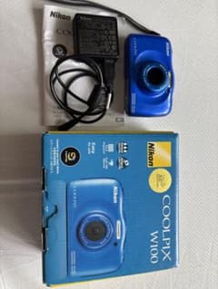 Nikon COOLPIX W100 ブルー 本体 - メルカリ