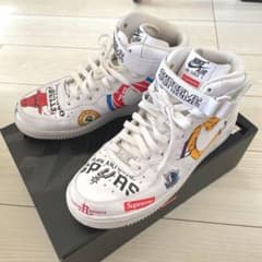 ◆ supreme NIKE シュプリーム　ナイキ エアフォース1 白NBA