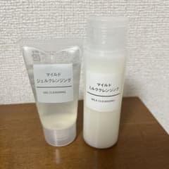 MUJI ジェルクレンジング 30g & ミルククレンジング 50mLセット売りのサムネイル