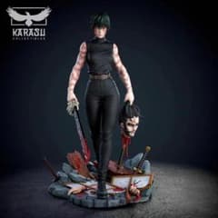 みどりページ 呪術廻戦 禪院・真希フィギュア ガレージキット 禅院真希 フィギュア 呪術廻戦 JujutsuKaisen ガレージキット - メルカリ