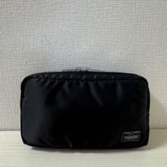 最終モデル】【新品同様】ポーター PORTER タンカー ポーチ ブラック