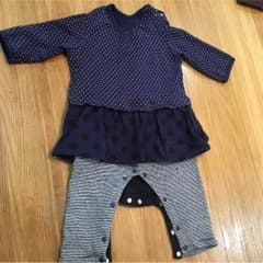 みっこさま専用  70センチ  ロンパースのサムネイル