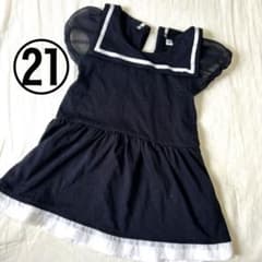 ⭐︎子供服　黒のワンピースのサムネイル