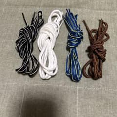 靴紐 4点セット 丸紐のサムネイル