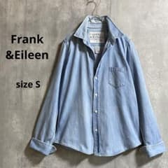 フランク&アイリーン バリー USA製 70S ウォッシュドデニム シャツ