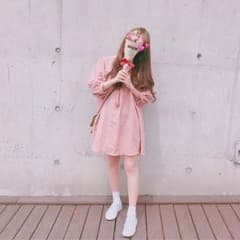 pastel time 水色 ワンピースのサムネイル