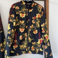 【レア】NIKE 花柄ジャージ　上下セット　ボタニカルのサムネイル