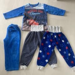 110センチ　冬用パジャマ　腹巻付きパンツのサムネイル