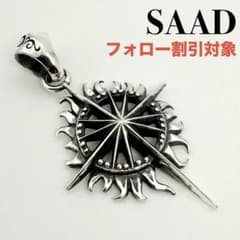 ◇【極美品】SAAD サード サンシンボル クロス ペンダント - メルカリ