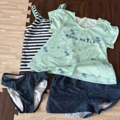 美品⭐︎ ROCO NAILS 水着 4点セット 140サイズのサムネイル