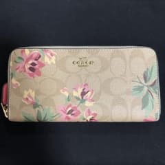 COACH フローラルプリント 長財布のサムネイル
