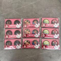 キャラクター缶バッジ 9個セットのサムネイル