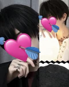 コスプレ ブラック ショート ウィッグ 黒髪のサムネイル