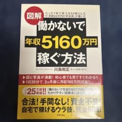 図解働かないで年収5160万円稼ぐ方法 : たった1年で収入を20倍にした元「…のサムネイル