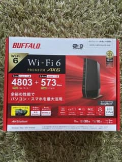 BUFFALO Wi-Fiルーター WSR-5400AX6S-MBのサムネイル