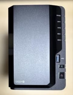 Synology DS224+ 2ベイ NAS 純正HDD付き 3.6TB✖️2 - メルカリ
