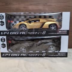 1:14 BIG RC ベロシティ-8 ゴールド・ブラック - メルカリ