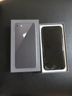 Apple iPhone8 64GB SIMフリー スペースグレイ MQ782…のサムネイル
