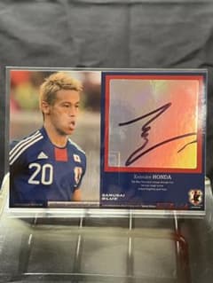 2009-10 日本代表 本田圭佑 直筆サインカード 01/40 - メルカリ