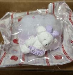 おむつくま　ココオイル　チシ　七喜　小さめ　スクイーズ　紫のサムネイル