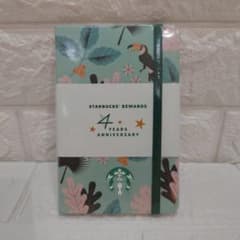 スターバックス モレスキンコラボ リワード4周年 ノートのサムネイル