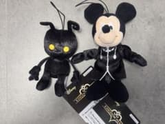 キングダムハーツ　マスコット　王様　ミッキー　シャドウ　2点セット