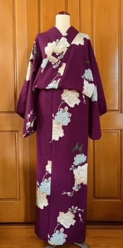 撫松庵 セオα 鳳蝶と薔薇の浴衣 夏着物 セオアルファ 花火大会夏祭り