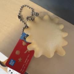 森永製菓 おっとっと フィギュアキーホルダー　ウニ