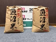 令和8年産　【中米】　魚沼産コシヒカリ　白米　20kgのサムネイル