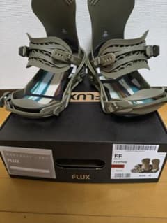 FLUX FF ビンディング FF Khaki M スノーサーフ 送料込み FLUX FF スノーボード ビンディング カーキ M 24-25 - メルカリ