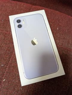 最終値下げ【新品未使用】iPhone 11 パープル 64 GB　SIMフリーのサムネイル